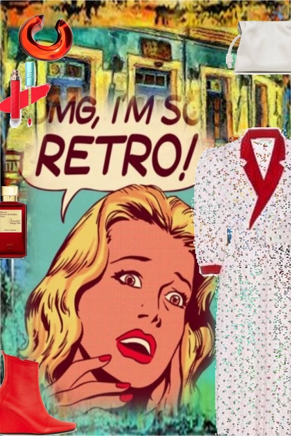 retro chic 7- Modna kombinacija