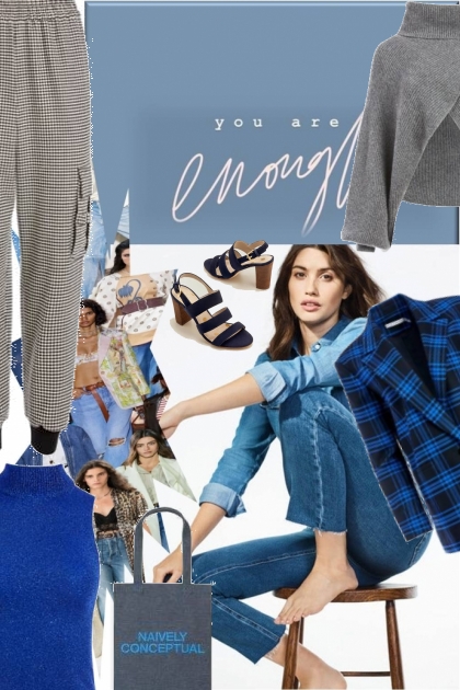 you ar enough- Combinazione di moda