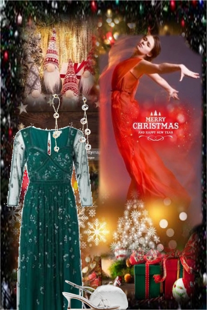 Christmas green- Combinazione di moda