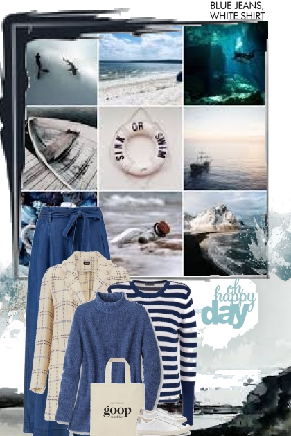 blue,blue, sea- Fashion set
