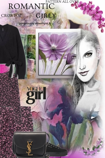 flowers all the way 2- Combinazione di moda