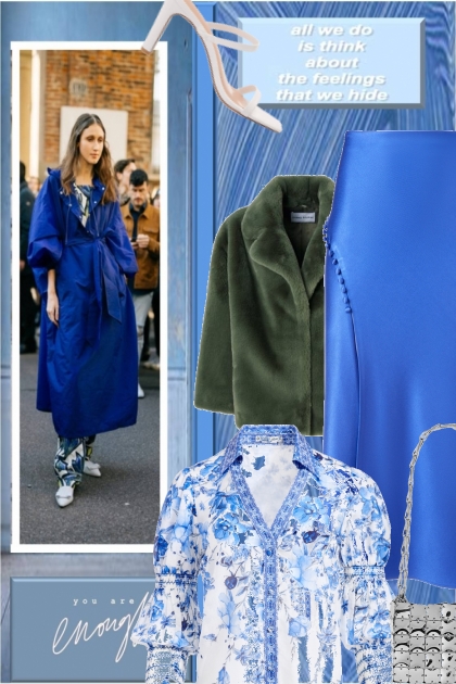 French Blue- combinação de moda