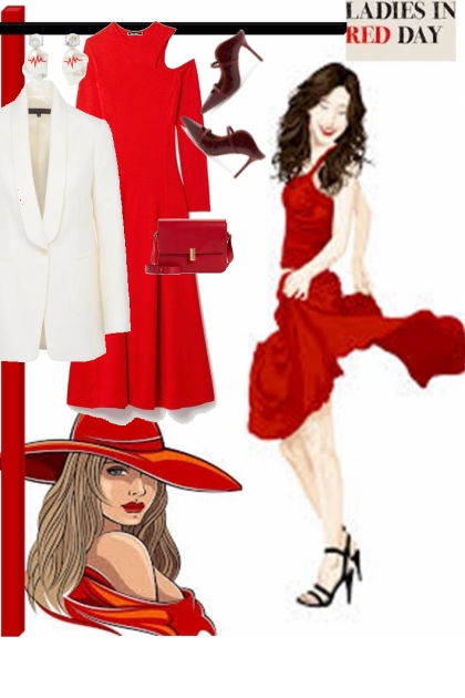 Red letter day!- combinação de moda