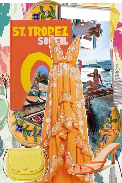 the colours of St. Tropez- Combinazione di moda