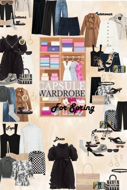 Capsule wardrobe for spring 1