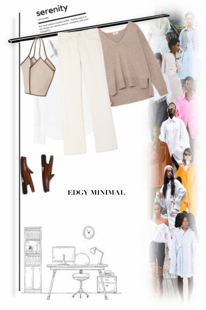 minimalist- Modna kombinacija