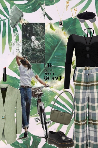 green balance- Fashion set