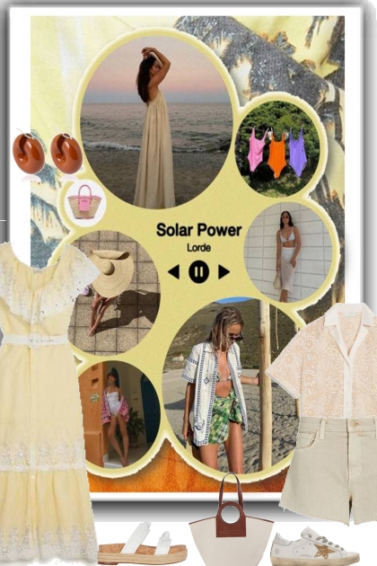 solar powered- Fashion set