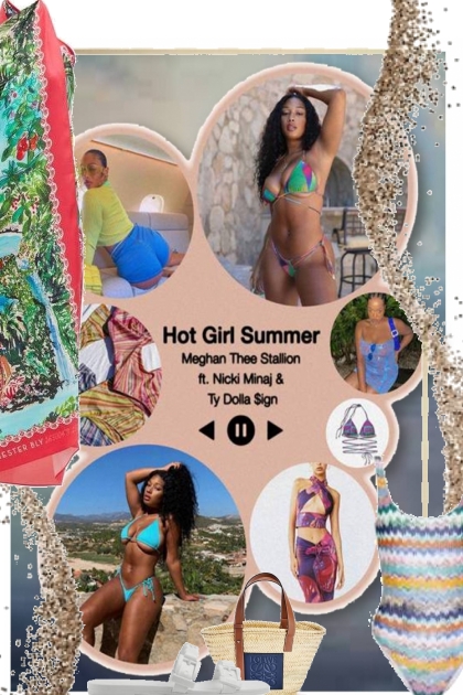 hot girl summer- combinação de moda