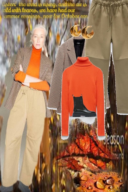 Fall look- Combinazione di moda