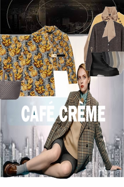 city look- cafe cream 4- Modna kombinacija