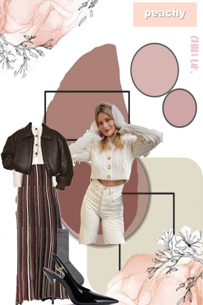 add a bit of winter white- Модное сочетание