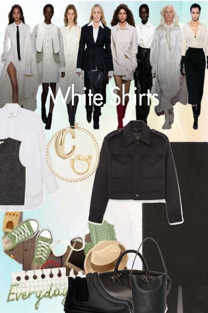 White Shirt 2- Fashion set