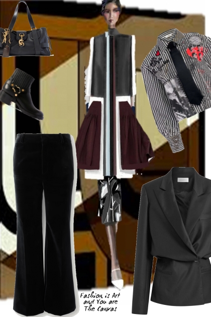 black tie affair- Fashion set