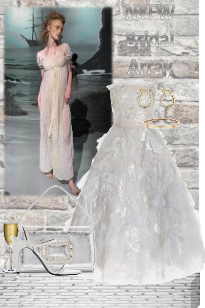 Bridal Array- Runway Style- Modekombination