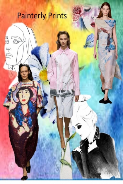 LFW Trend- Painterly Prints