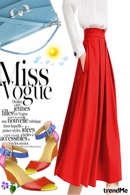 Miss Vogue- Combinazione di moda