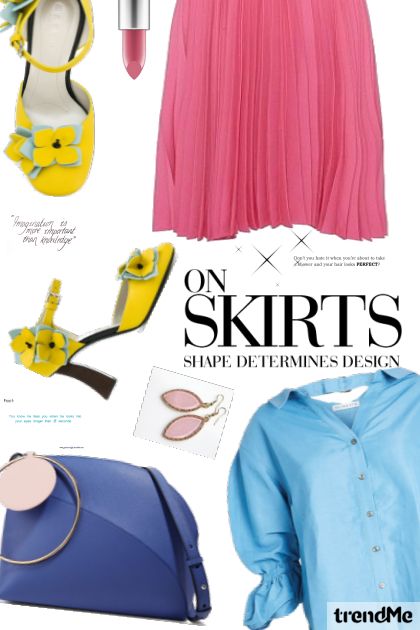 Spring Skirts- combinação de moda
