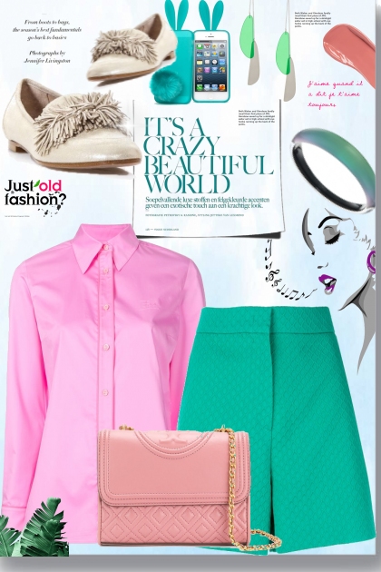 Pink elegancy- Modna kombinacija