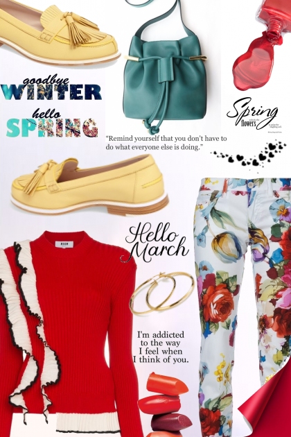 Floral spring- Combinaciónde moda
