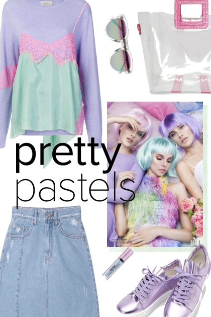 Pretty Pastels- Modna kombinacija