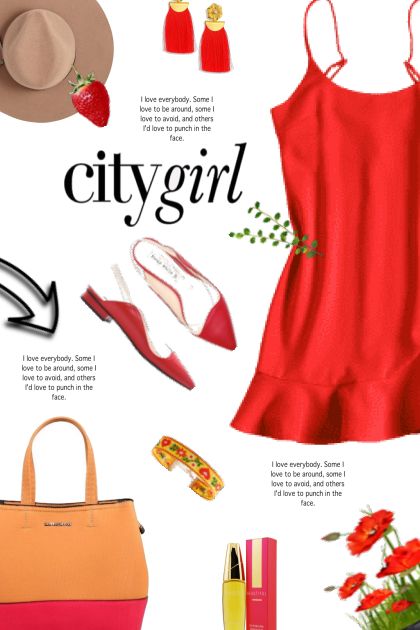 City Girl- Combinazione di moda