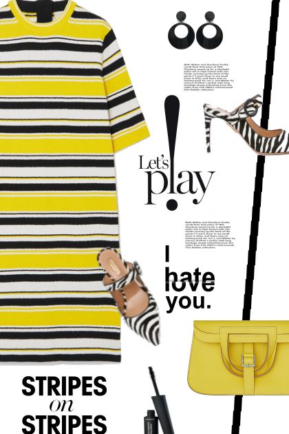 Stripes on Stripes- Combinazione di moda