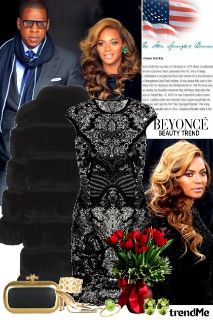  Inauguration 2013 - Beyonce - Combinaciónde moda