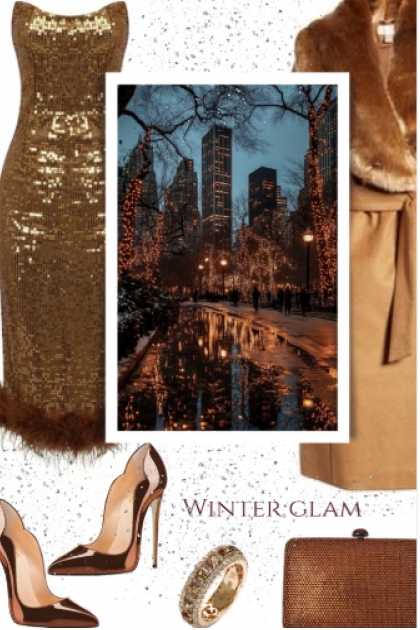 Winter Glam 01- Fashion set