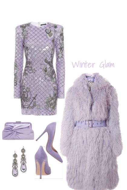 Winter Glam 04- Модное сочетание