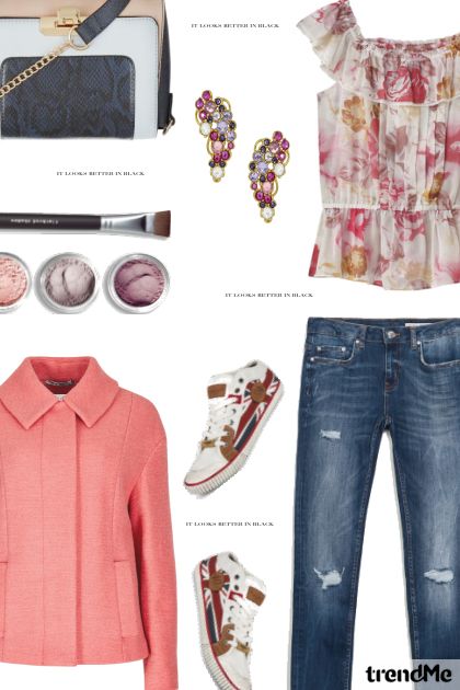 Casual Spring- Combinazione di moda