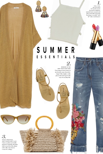 Summer Essentials!- 搭配