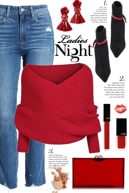 Ladies Night!- combinação de moda