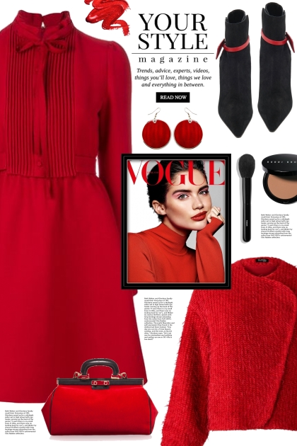 Red Dress!- Modekombination