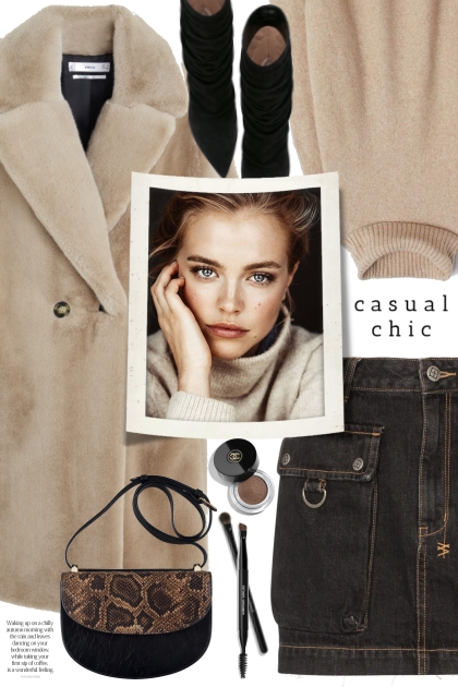 Beige Coat!- Combinazione di moda