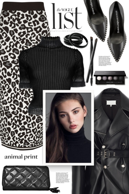 White Leopard Skirt!- Combinaciónde moda