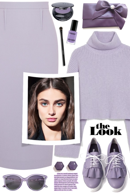 Lavender Look!- Combinazione di moda