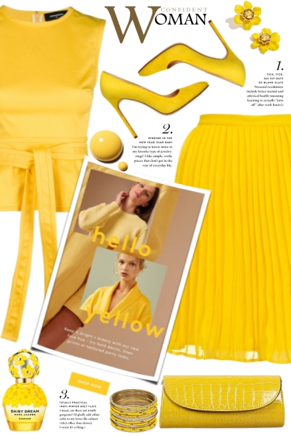 Hello Yellow!- Fashion set
