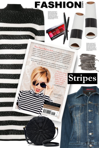 Striped Dress!- Fashion set