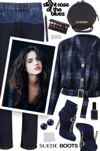 Blue Plaid Jacket!- Combinaciónde moda
