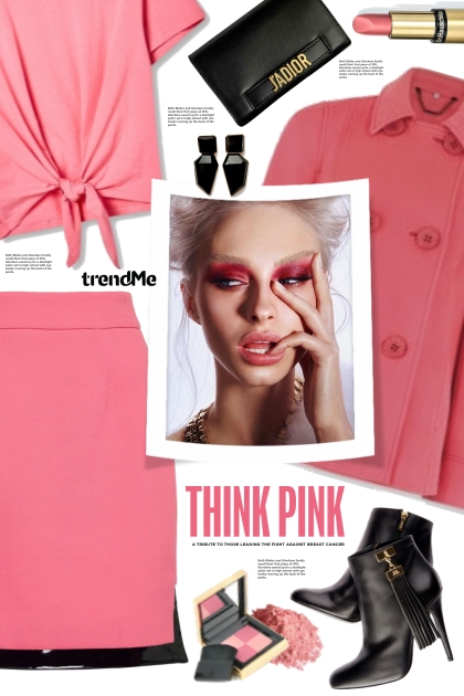 Think Pink!- Modna kombinacija