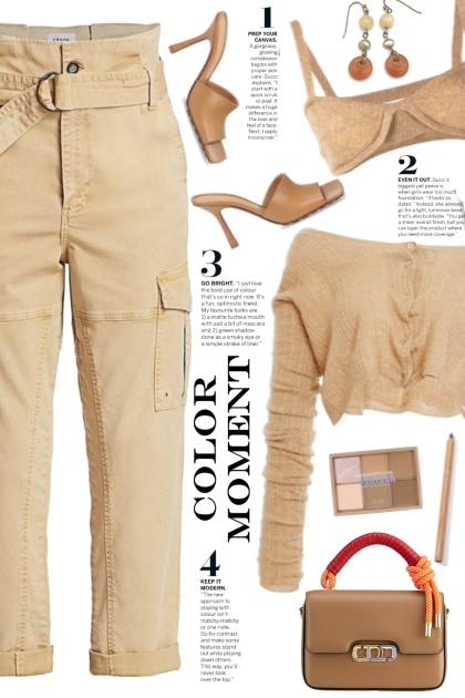 Frame Cargo Pants!- combinação de moda