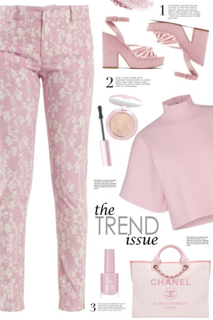 Pink Kate Spade Sandals!- combinação de moda