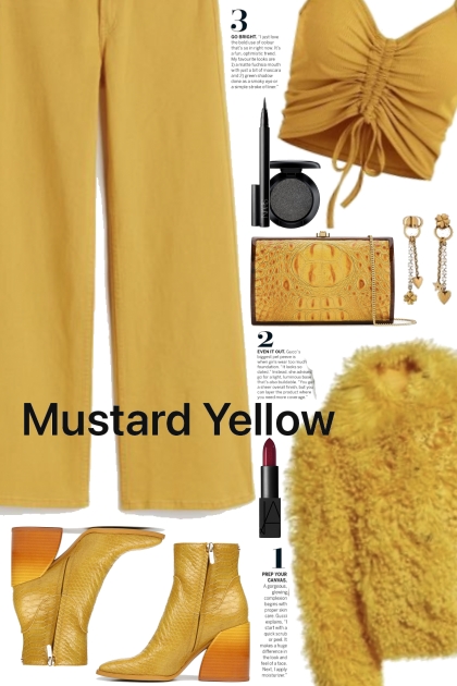 Mustard Yellow Jeans!- Combinazione di moda