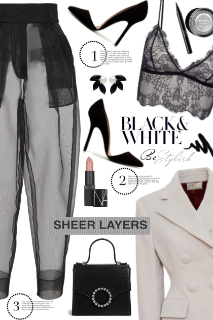 Dolce Gabbana Sheer Pants!- Modekombination