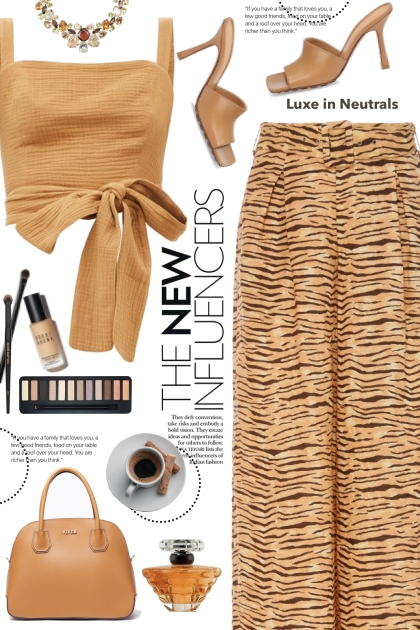 Luxe In Neutral!- Fashion set