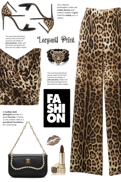 Leopard Pant &amp; Top Set!