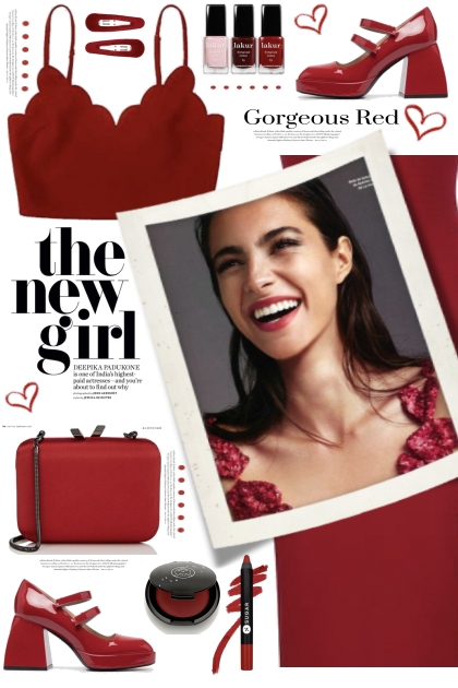 The New Girl In Red!- Modna kombinacija