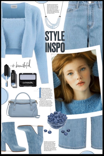 Blue Style Inspo!- Combinaciónde moda