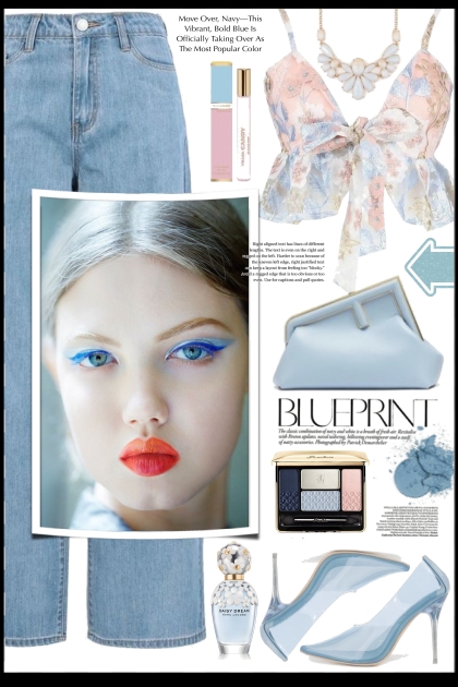 Blueprint For Blue!- Fashion set